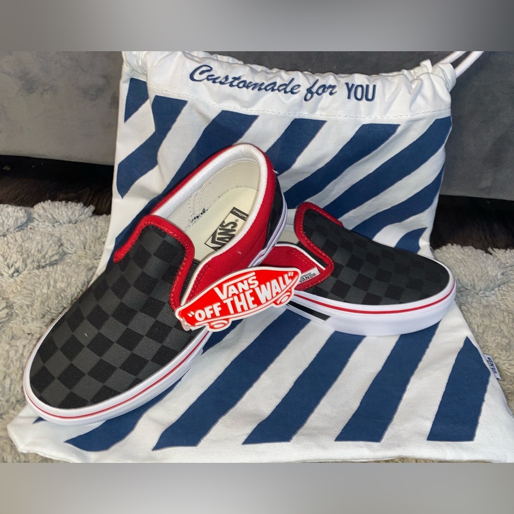 Custom Checkerboard Vans